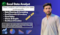 do excel data cleaning and analysis with dashboards