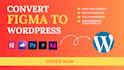 convert figma to wordpress using elementor