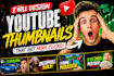 create professional youtube thumbnails for any niche