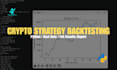 backtest your crypto trading strategy in python