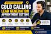 do cold calling and appointment setting