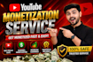 help grow your youtube channel towards monetization goals