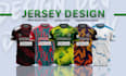 custom jersey design or sublimation design
