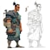 draw a anime character