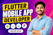 do flutter mobile app development, android ios app as your flutter developer