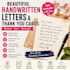 write beautiful handwritten letters and thank you cards