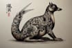 create a japanese style tattoo art