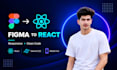 convert figma design to responsive react website