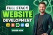 build rebuild website development full stack front end back end developer
