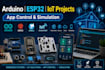 develop esp32,arduino iot systems with cloud dashboard