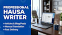 write high quality hausa articles and blog posts