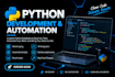 create python web scraping and automation scripts