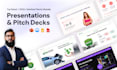 design a powerpoint presentation, pitch deck, google slides