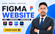 develop figma website, figma design, figma landing page, figma redesign