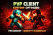 create custom minecraft pvp client optimized and smooth
