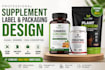 do supplement label design product packaging design