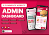 design a e commerce website and admin dashboard in figma