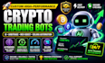 custom crypto bot, trading bot, arbitrage bot and solana automation fast