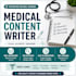 write SEO friendly medical and health articles