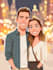 make design romantic caricature couple