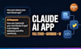 build claude ai app development full database integration