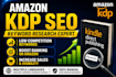 do amazon KDP SEO keyword research and optimize your kindle book
