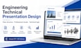 design a professional engineering technical presentation