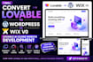 convert lovable to wordpress lovable ai clone website develop lovable to wix v0