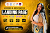 build responsive landing page
