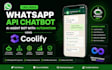 build whatsapp API chatbot, ai agent bot with automation using coolify