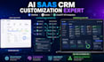 customize ai saas webflow crm, saas webapp software, saas crm bubble chatgpt api