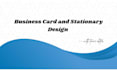 design business card and stationary