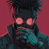 do a cyberpunk anime art