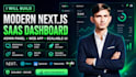 build a modern nextjs saas dashboard or admin panel