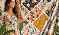 design unique seamless pattern, textile design and fabric print