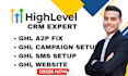 do a2p 10dlc registration ghl sms registration compliance