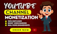 channel promotion for complete youtube  monetization