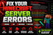 fix your minecraft server errors crashes and mod issues