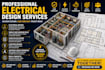 design electrical drawings, sld, load calculation and nec compliant plans