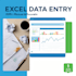 convert PDF jpg scanned images to excel data entry in 24hrs