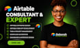 do airtable CRM setup, airtable consultant, airtable workflow automation, softr