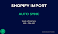 import shopify products from XML CSV API and automate sync