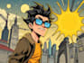 do comics book pages, illustrations