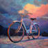 paint your cycle oil painting style