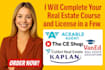 do ce shop, real estate course, continuing ed, aceable