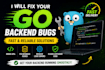 build rest API using go golang backend development