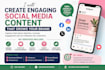 write social media content and captions