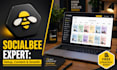 do socialbee setup, content calendar, and daily scheduling
