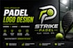 design modern sports logo for padel brands