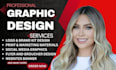 design eye catching custom graphics for your brand or personal needs